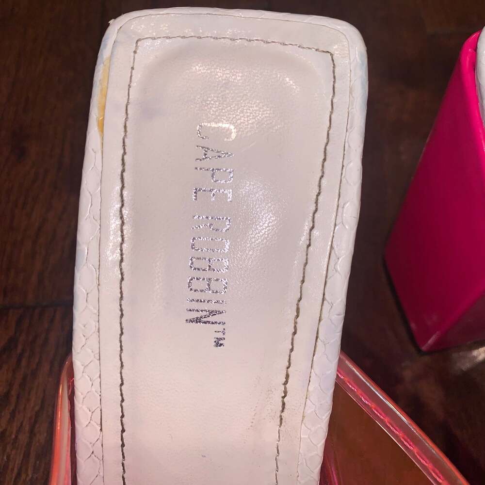 Cape Robbin Pink Translucent Heel - Picture 3 of 7